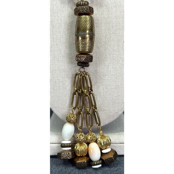 Vintage 1928 Jewelry Company Flapper Necklace - Picture 2 of 5